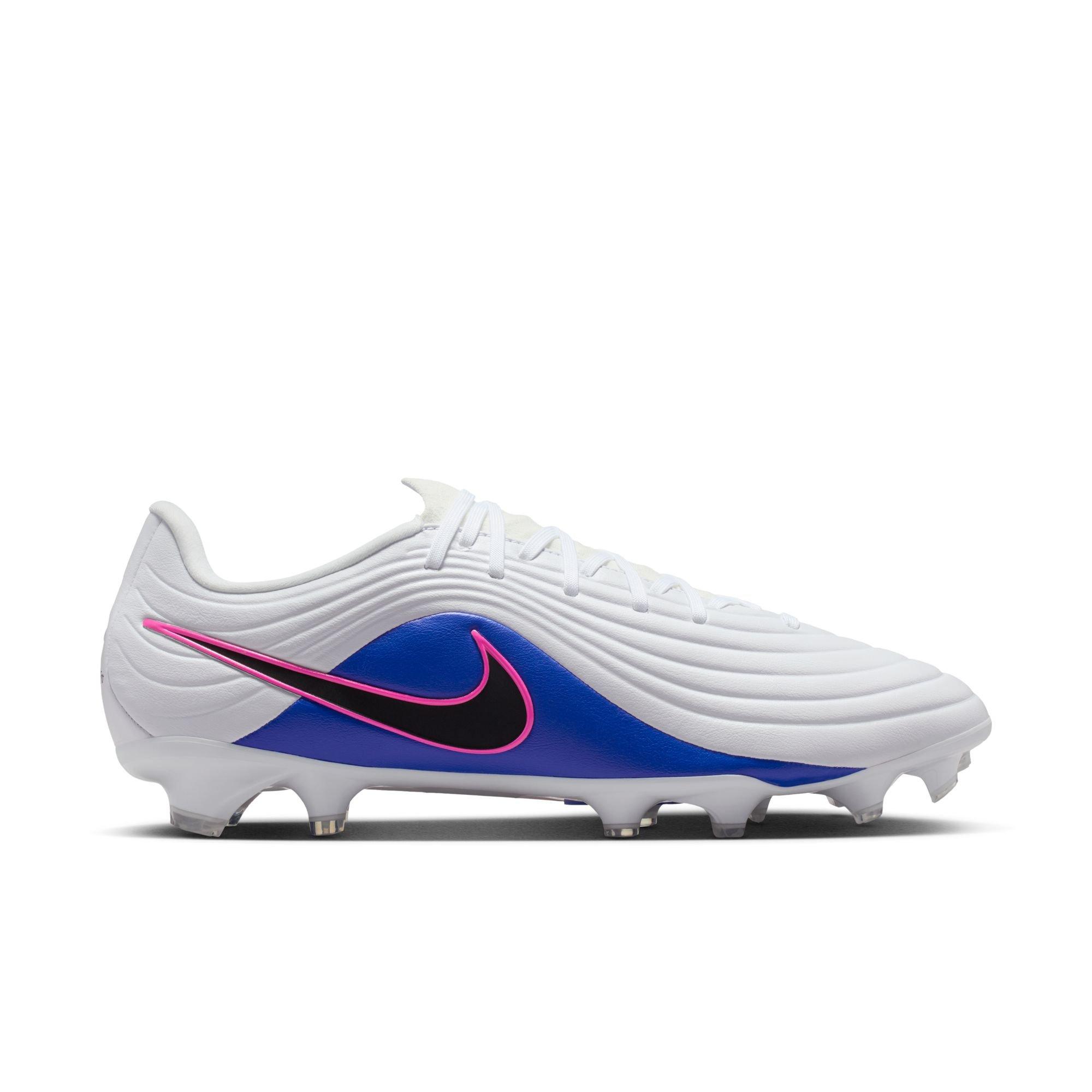 Nike Tiempo Men's Leather Soccer Cleats - White